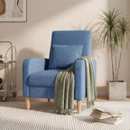 COLAMY Mid-Century Modern Upholstered Accent Chair - Image 11
