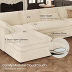 Belffin Large Modular Sectional Sofa - Image 6
