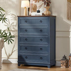 Joaxswe Farmhouse 5 Drawer Dresser by Joaxswe