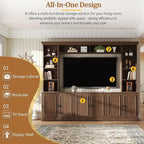 Merax 97.4" W Wall Unit Entertainment Center, TV Stand - Image 3