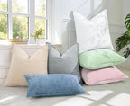 decorUhome Summer Couch Throw Pillow Covers 20x20 Set of 2, Decorative Soft - Image 5