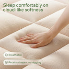 Niagara Sleep Solution Ultra Soft Queen Size Mattress Topper - Image 2
