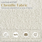 DAMAIFROM 68.5" Loveseat Sofa for Living Room, Modern Luxury Plush Chenille - Image 4