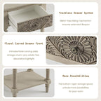 SUNBURY Vintage Nightstand - Image 4