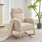 GAOMON Rocking Chair Glider for Nursery, Comfy Rocker Nursery - Image 8