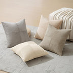 MIULEE Neutral Decorative Throw Pillow Covers 18x18 Inch Set of 4 - Image 6