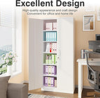 Wide & Deep Metal Storage Cabinet - Image 5