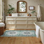 RELEANY Area Rugs 2'x5' Runner Rug Non Slip Washable - Image 2