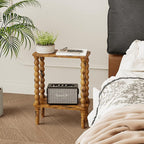 Veegle Narrow Side Table, Small End Table - Image 5
