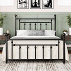 Allewie 14 Inch Full Size Metal Platform Bed Frame by Allewie