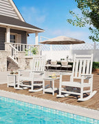 GarveeLife Poly Lumber Rocking Chair Outdoor Set of 2 - Image 7