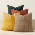 MIULEE Green Rust Throw Pillow Covers 20x20 Inch Set of 4 Boho Farmhouse Soft by MIULEE