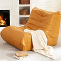 Hobestluk Giant Bean Bag Chair Lazy Floor Sofa, Memory Foam Fireside Sofa by YourHomeDeservesMore