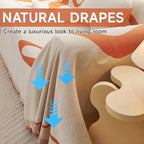 VClife Couch Cover for Sofa Washable Plush Sofa Cover Slipcover - Image 3