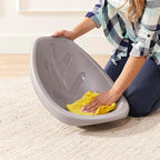 ECR4Kids Plastic Leaf Scoop Floor Rocker Seat, Classroom Furniture - Image 11
