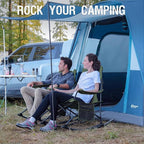 Portal Outdoor Rocking Chair Camping Folding Portable Rocker - Image 7