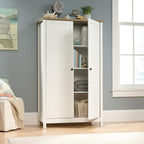 Sauder Cottage Road Storage Cabinet/ Pantry Cabinet, Soft White finish - Image 4