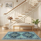 RELEANY Area Rugs 2'6"x5' Runner Rug Non Slip Washable - Image 2