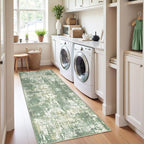 RELEANY Washable Area Rugs 2'x8' Non-Slip Modern Abstract Soft - Image 3