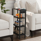 TUTOTAK Narrow Side Table with Charging Station, Small End Table with USB Ports - Image 5