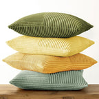 MIULEE Boho Farmhouse Spring Decorative Throw Pillow Covers 20x20 Inch 4 Packs - Image 6