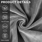 Peryiter 2 Pcs Sofa Covers Couch and Loveseat Covers Set Stretch Sofa Slipcover - Image 5