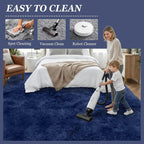 Fluffy Area Rugs 9x12 Living Room Bedroom: Ultra Soft Shag Rug Upgrade Non-Slip - Image 8
