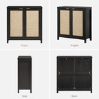 SICOTAS Rattan Sideboard Buffet Storage Cabinet - Image 10