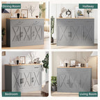 Shintenchi Modern Farmhouse Sideboard Buffet Cabinet - Image 4