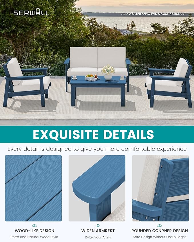 SERWALL Outdoor Loveseat - Image 4
