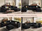 EASE MOOSE Sectional Modular Sofa, Comfty 3 Seat Cloud Couch, FSC Certified - Image 8