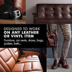 FORTIVO Leather and Vinyl Recoloring Balm Maroon - Image 2