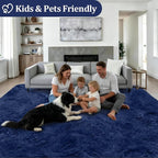 8x10 Area Rugs for Living Room Bedroom: Ultra Soft Fluffy Shag Rug Upgrade - Image 4