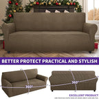 ZNSAYOTX Stretch Oversized Couch Cover Universal Sofa Covers - Image 5