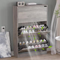 BORNOON Shoe Cabinet with Odor Control and Back Panels, Deodorizing Slim 3-Flip by BORNOON