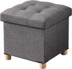 BRIAN & DANY Ottoman with Storage, Small Storage Ottoman by BRIANDANY