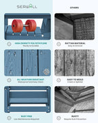 SERWALL 8-Piece Patio Dining Sets - Image 6
