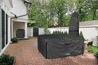 ULTCOVER 600D Tough Canvas Heavy Duty Square Patio Table and Chairs Cover - Image 6