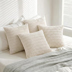 Fancy Homi 4 Packs Decorative Throw Pillow Covers - Image 9