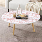 practicalWs White/Pink Marble Contact Paper Granite Peel and Stick Countertops - Image 6