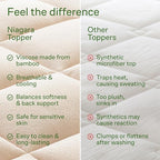 Niagara Sleep Solution Ultra Soft Queen Size Mattress Topper - Image 7