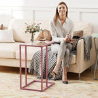 C Shaped End Table, Side End Tables - Image 7