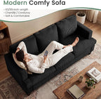 YOUDENOVA 2 Piece Set Comfy Sofa Couch, Loveseat Sofa * 2 - Image 6