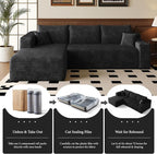 AUGOP 96" Sectional Couches for Living Room Modern Modular Sofa - Image 5