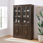 Crosley Furniture Stanton 2-Piece Glass Door Kitchen Storage Pantry Cabinet - Image 2
