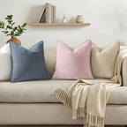 decorUhome Summer Couch Throw Pillow Covers 16x16 Set of 2, Decorative Soft - Image 6