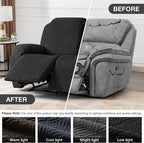 Timeles Recliner Covers Recliner Loveseat Covers Reclining Couch Covers Sofa - Image 4