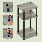 Furinno Turn-N-Tube Side Table, 3-Tier End Table - Image 5