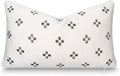 Crumbs Home Modern Farmhouse California Casual Indoor Outdoor Lumbar Pillow by CRUMBSHOME
