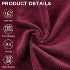 Peryiter 2 Pcs Sofa Covers Couch and Loveseat Covers Set Stretch Sofa Slipcover - Image 4
